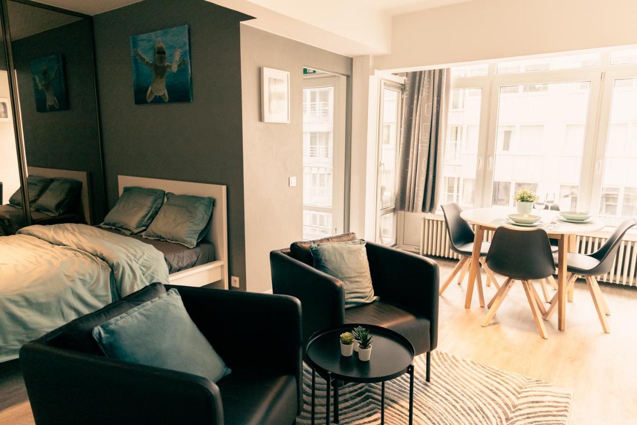 Ruime 2 Pers Studio Bij Casino Oostende: Geniet Van Zee, Kunst, En Relax エクステリア 写真