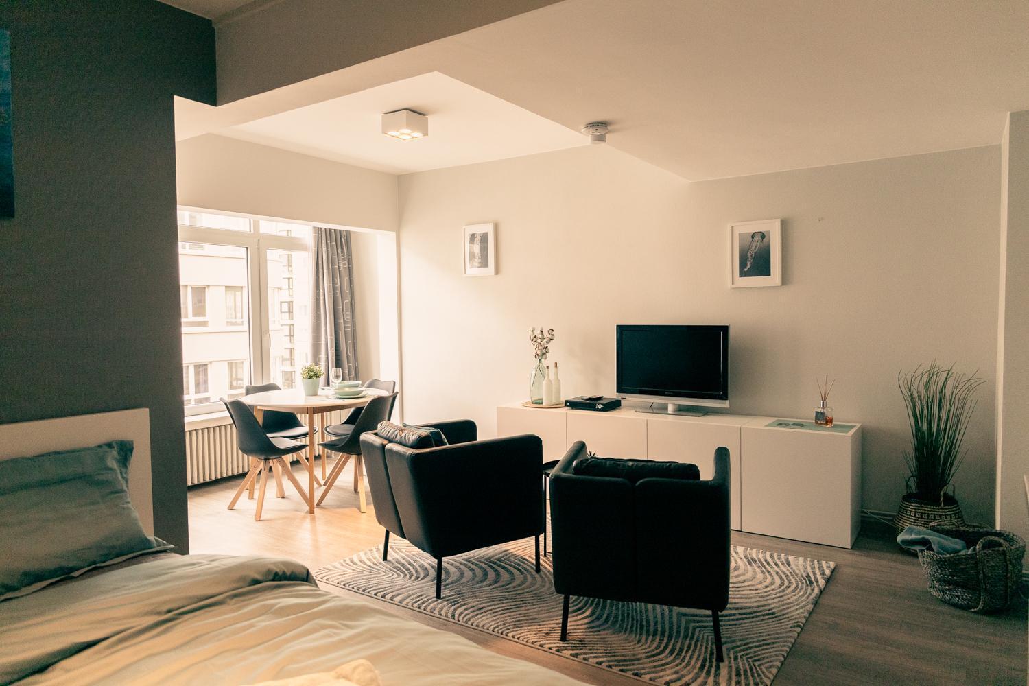 Ruime 2 Pers Studio Bij Casino Oostende: Geniet Van Zee, Kunst, En Relax エクステリア 写真